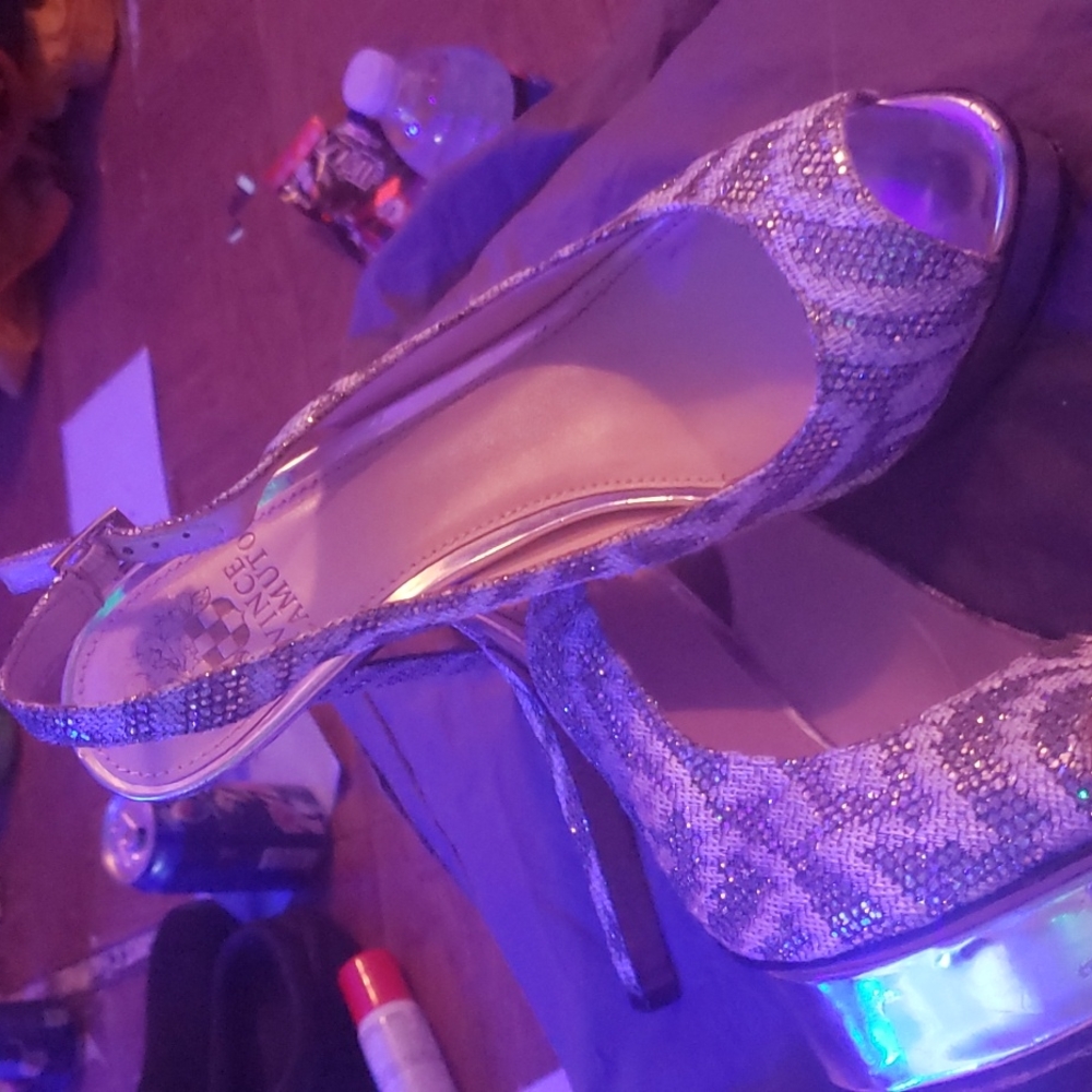 Vince Camuto Rhinestone Heels